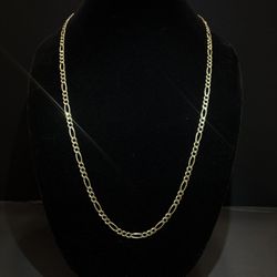 14k Gold Figaro Chain 