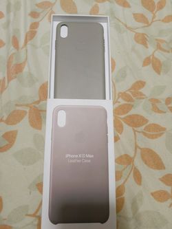 Iphone Xs Max Leather Case