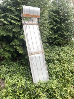 Retro Sears Metal Toboggan 