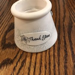 Thank You Candle Holder Gift