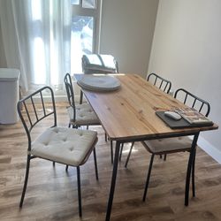 Dining Table With 4 Chairs