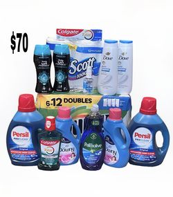 Household Products Persil Downy Palmolive Dove Scott 1000 Bundle