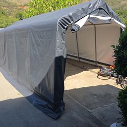 Harbor freight temp garage