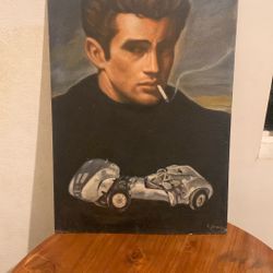 James Dean Painting