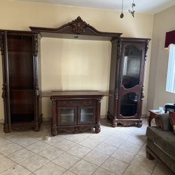 Set Completo Buena Calidad Madera Bien Cuidado 