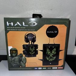 Halo Gaming Locker XBox 343, for XBox, XBoxX, XBoxS, PS4, 5 Switch, New