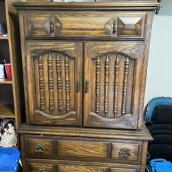 Wood Dresser 