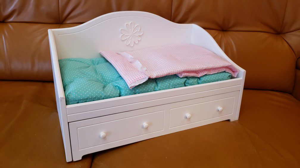 American Girl Doll Trundle Bed And Bedding