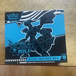 Pokemon Black Bolt ETB