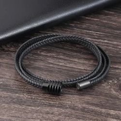 Men’s Leather Bracelet - Multilayers 