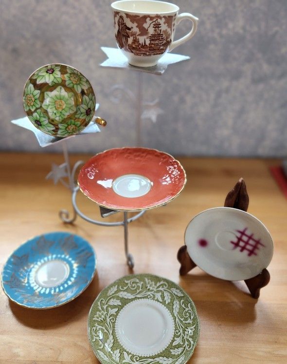 Vintage Misc. Bone China Tea Cups and Saucers Lot