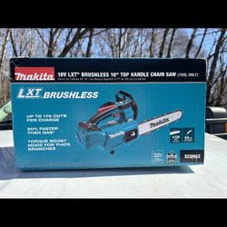 Makita 10” top handle chainsaw 