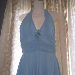 Blue Dress Formal Wear