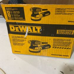 Dewalt 5” Variable Speed Hook Loop Orbit Sander