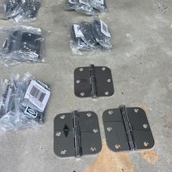 Chrome Hinges