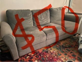 Upholstered couch
