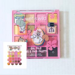 Wet n Wild SpongeBob Gal Pals Eye and Face Makeup Palette