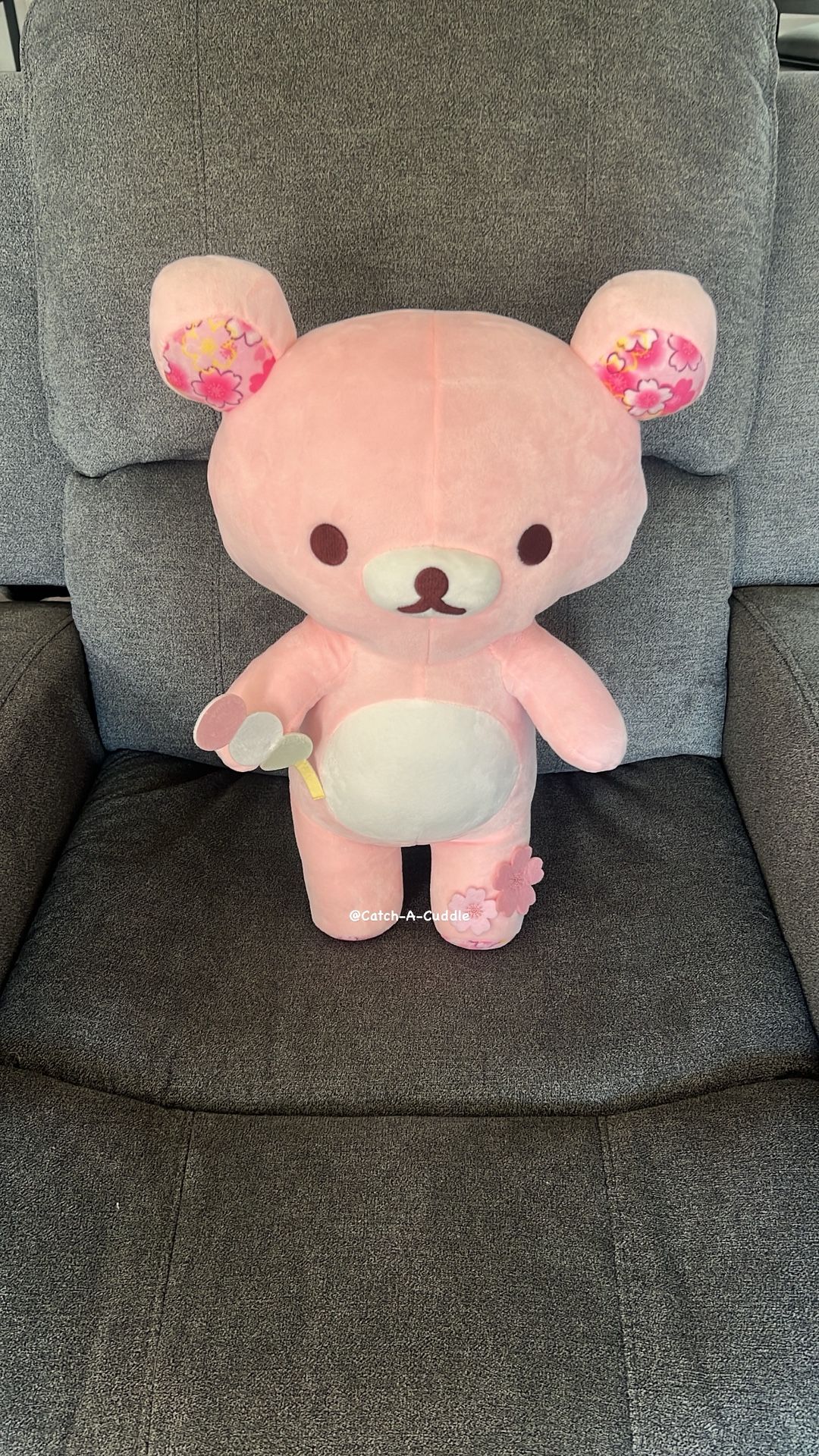 BRAND NEW Rilakkuma Rilakkuma Cherry Blossom 19"