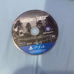 Ps4 Rainbow Six Siege Disc