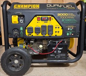 Champion Dual Fuel Generator 7000W / 9000W