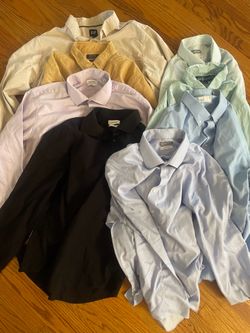 Men’s Long Sleeve Button Shirt 👔 SZ XL