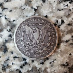 1887 Silver Morgan Dollar 0