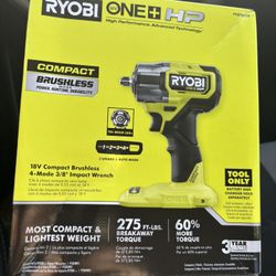 Ryobi 3/8 Impact Wrench 