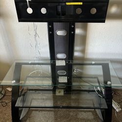 Glass Tv Base Stand 