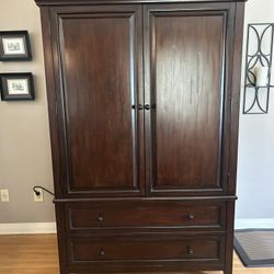 Pottery Barn Armoire Wardrobe