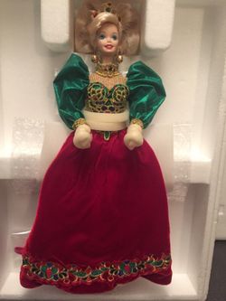 Holiday Jewel Holiday Porcelain Barbie Collection