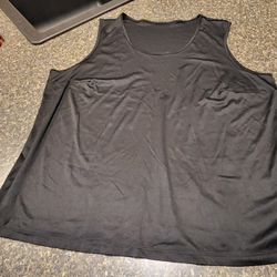 Women 3xl approx Unknown brand black silky tank Lot 111