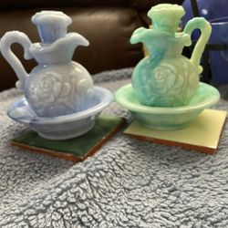 Miniature Picture And Basin By Avon