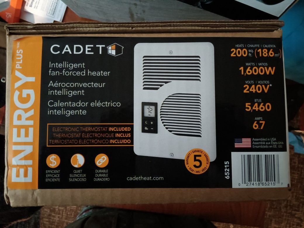 Cadet Intelligent Fan-forced Heater