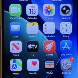 iPhone 14 256GB unlocked + Apple Earbuds + Charging Cable + Clear Case