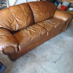 Leather Couch