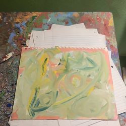 Abstract Expressionist Art Set