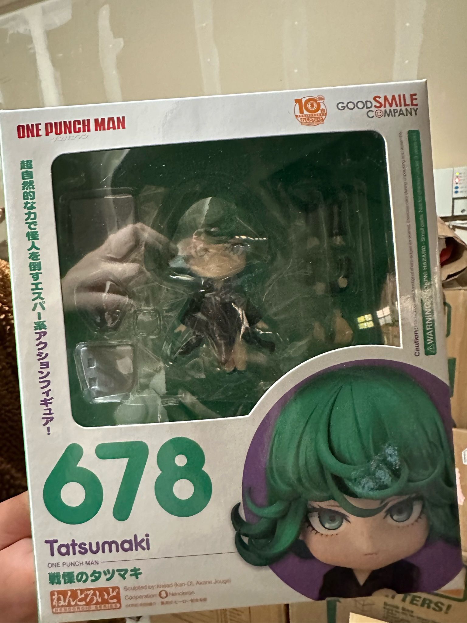 Nendoroid 678 One-Punch Man Shiver of Tatsumaki Action Figure GOOD SMILE COMPANY