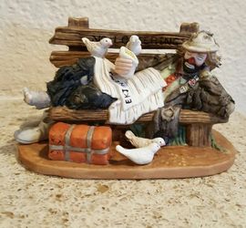 Flambro Emmett Kelly Jr NO LOITERING Limited Figurine