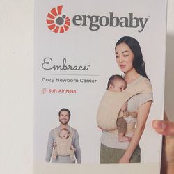 Ergobaby Embrace Baby Carrier Newborn to Toddler - Lightweight Ergonomic Baby Carriers - Cozy Essent