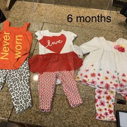 Baby Girl Clothes 6-12 Months