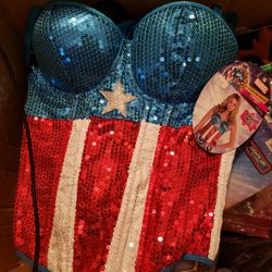 Captain America Corset