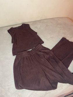 Brown Pant Set SIZE MEDIUM/LARGE