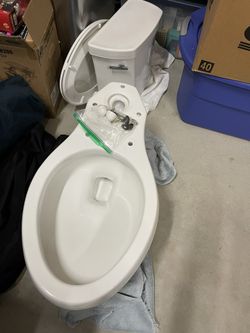 New Toilet Never Used