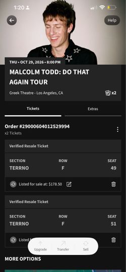 2 tickets