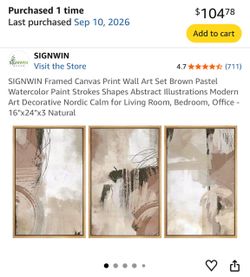🎈Abstract Canvas Print Wall Art 🎈