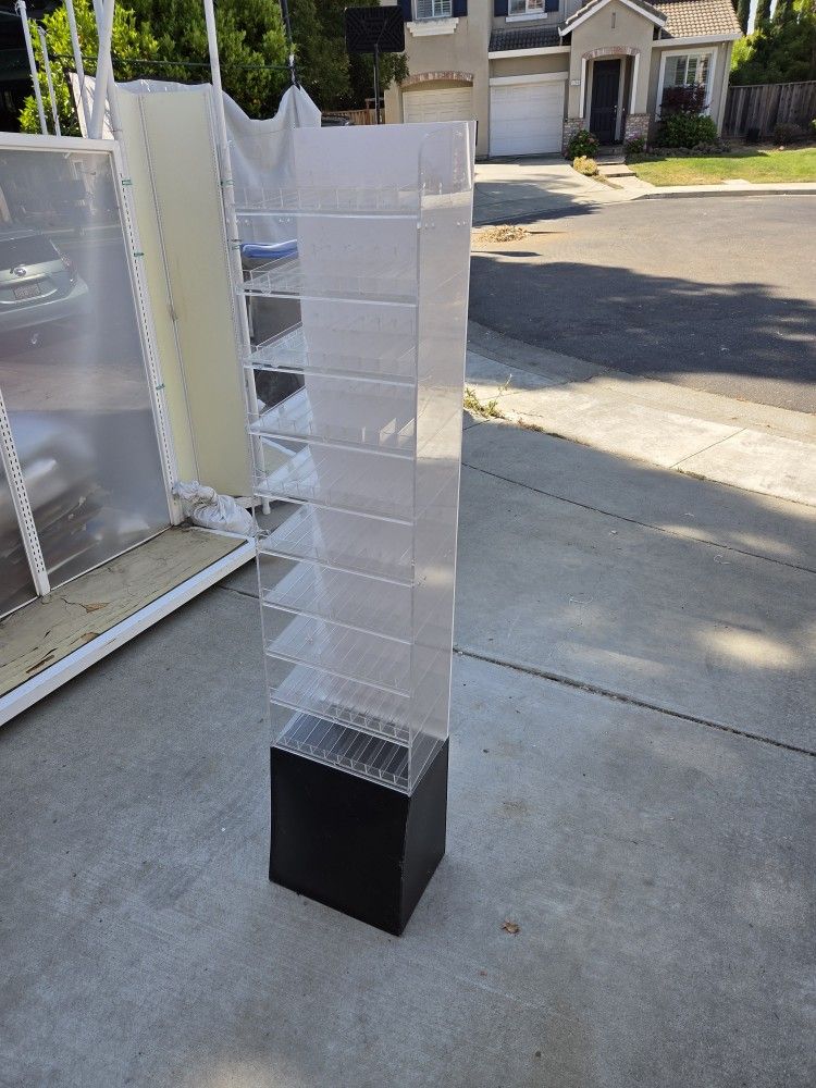 Acrylic Perfume Or Makeup Stand