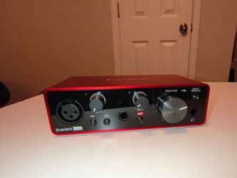 Focusrite Scarlett Solo USB Audio Interface (Gen 3)