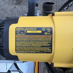 Dewalt Compound Miter Saw