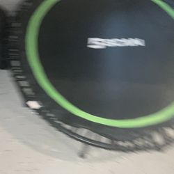 48 In BCAN TRAMPOLINE WITH bungees Foldable