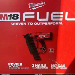 Milwaukee Nailer 